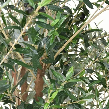 OLIVIER artificiel arbre 270 cm (olive noire) ignifugé - olives