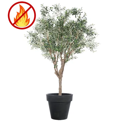 OLIVIER artificiel arbre 270 cm (olive noire) ignifugé en pot