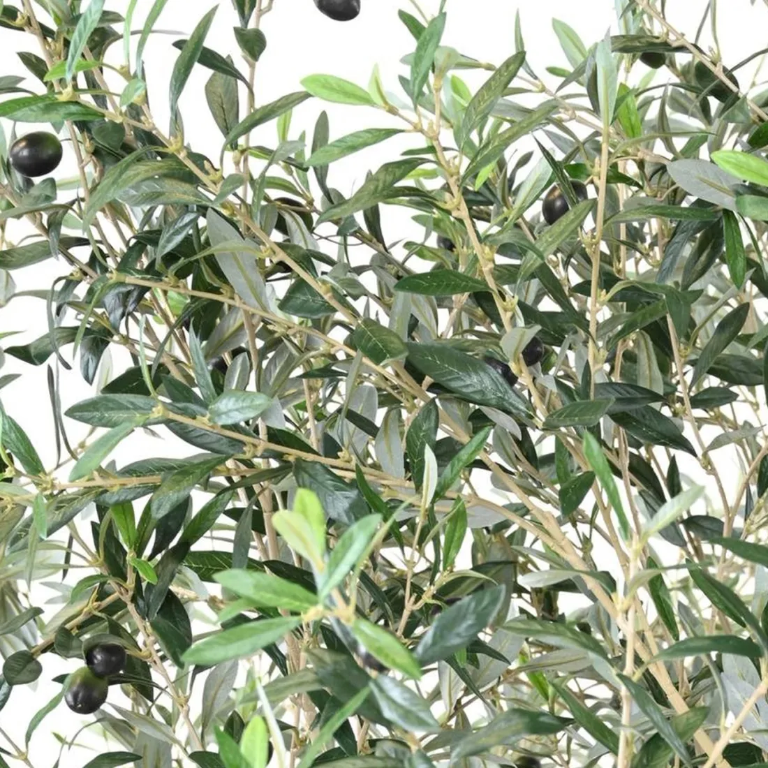 OLIVIER artificiel arbre 270 cm (olive noire) ANTI FEU - feuillage
