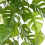 Philodendron monstera chute artificiel 120 cm anti feu- détails feuilles