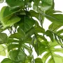 Philodendron monstera chute artificiel 120 cm ignifugé - détails feuilles
