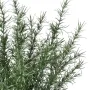 ROMARIN artificiel en pot 35 cm ANTI FEU - détails brins