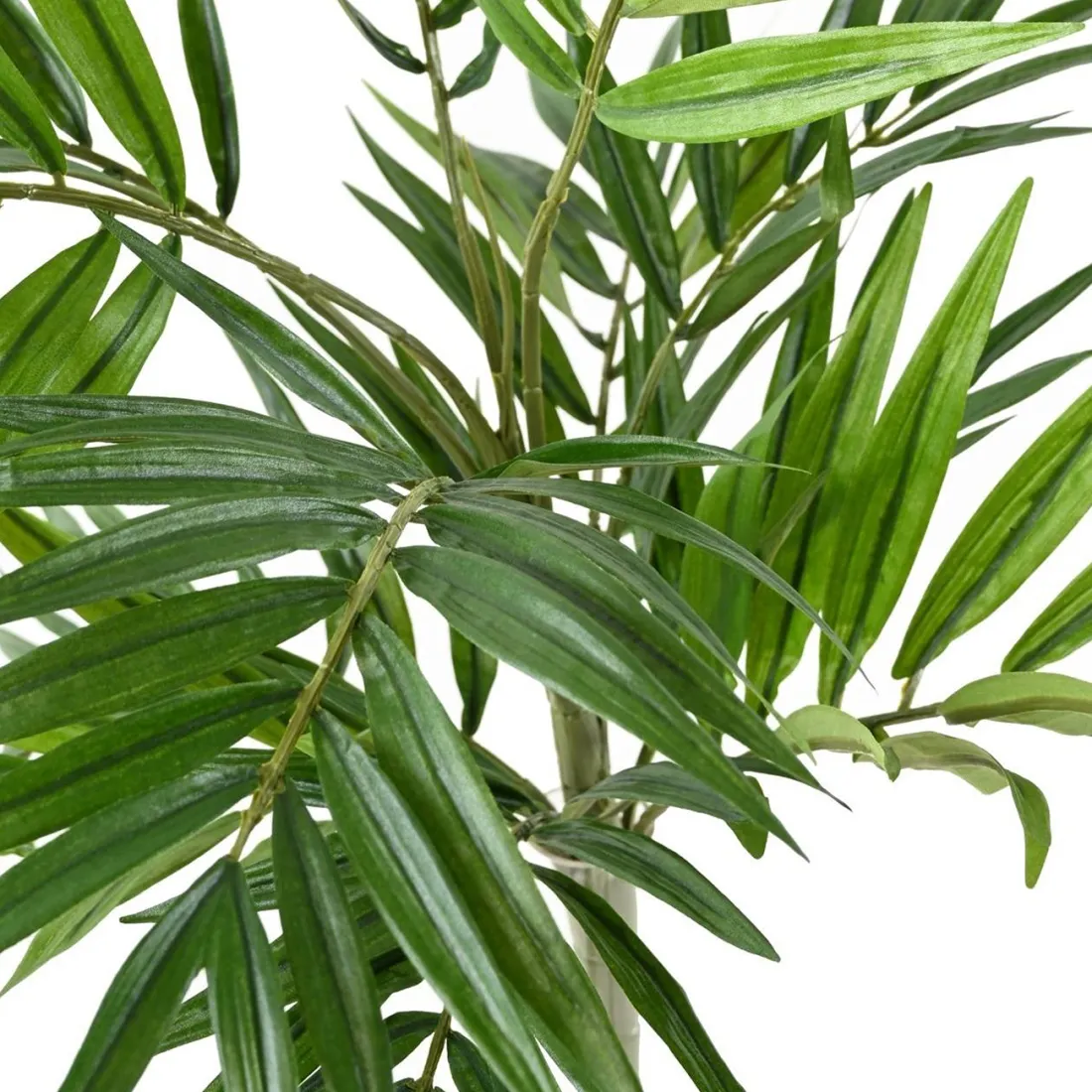 CHAMAEODORA artificiel ou palmier des montagnes 50 cm ignifugé - détail feuille