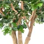 CHENE artificiel 360 cm ignifugé - détails tronc et feuilles
