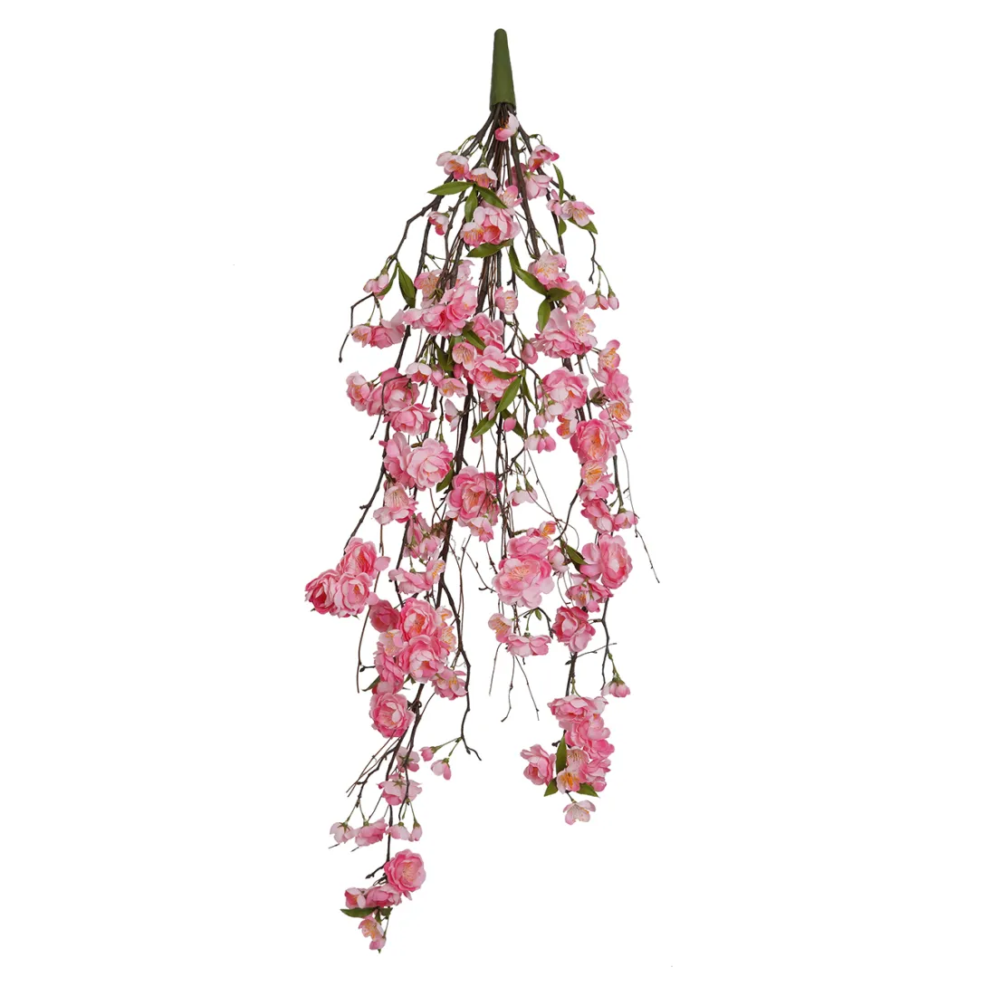 CERISIER artificiel multi branches 90 cm ANTI FEU - rose tête en bas