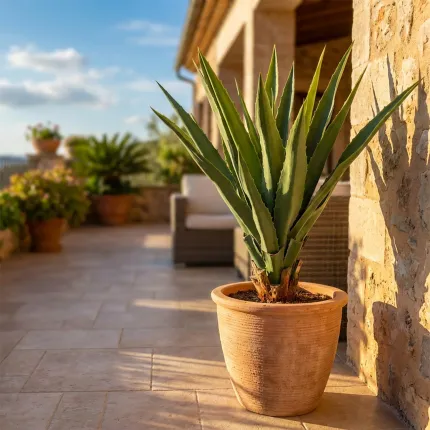 AGAVE FURCRAEA artificielle 80 et 110 cm