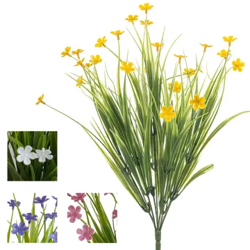 fleurettes artificielles sauvages 40 cm - 4 couleurs