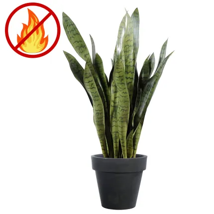 SANSEVIERIA artificiel 93 cm ANTI FEU