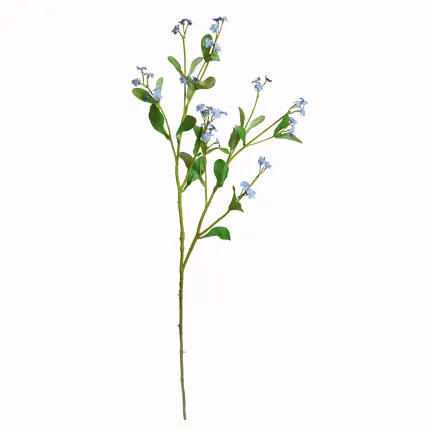 MYOSOTIS artificiel 80 cm bleu - en tige