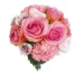 bouquet artificiel HORTENSIA et ROSE  30 cm - vu par dessus