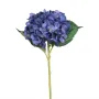 HORTENSIA artificiel 45 cm bleu - en tige