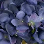 HORTENSIA artificiel 45 cm bleu - détails fleurs