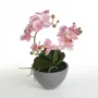 composition Phalaenopsis ORCHIDEE artificielle EN POT 35 cm sur table
