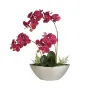 ORCHIDEE artificielle en pot argenté 54 cm