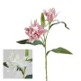 LYS artificiel 2 fleurs  76 cm - 2 couleurs