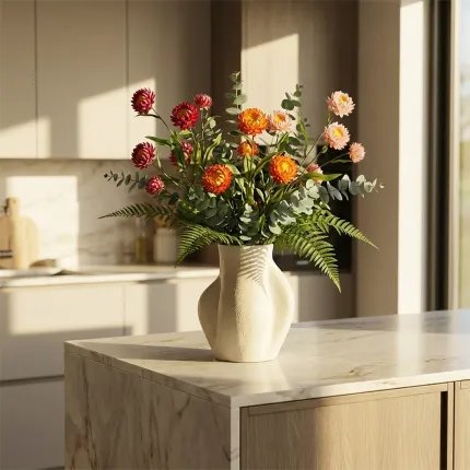 IMMORTELLE à bractée artificielle ou XEROCHRYSUM artificiel 70 cm