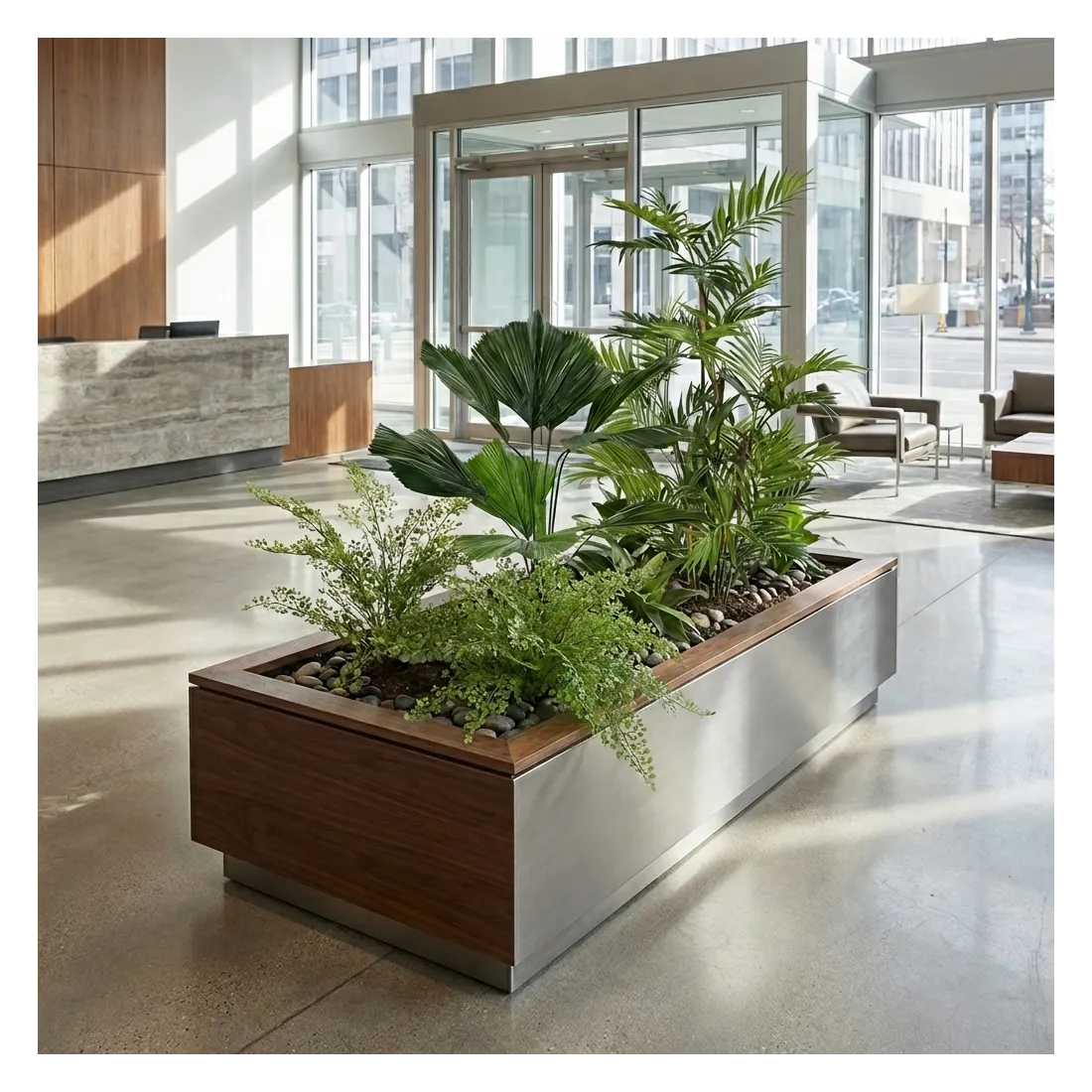 FOUGERE CAPILLAIRE artificielle ou Adianthum 75 cm