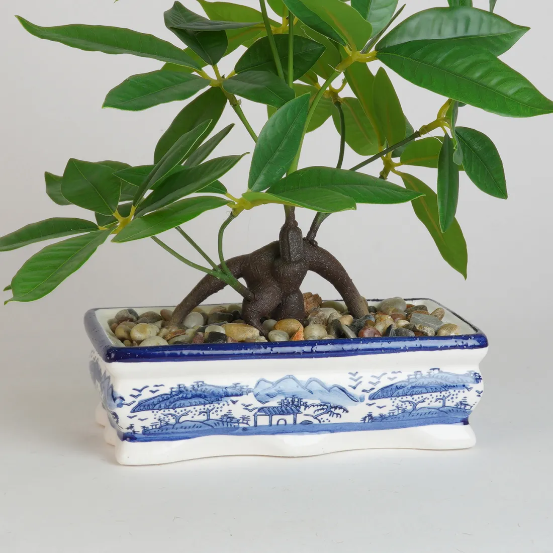 BONSAI pachira artificiel  40 cm - pot