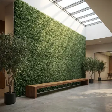 BUIS couché PLAQUE 26 cm x 26 cm