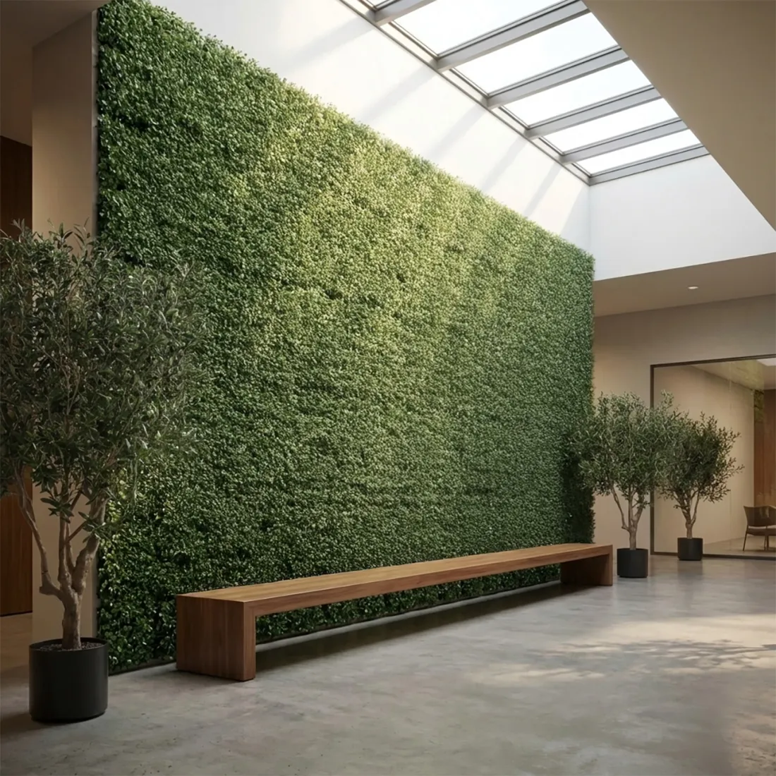 BUIS PLAQUE 26 cm x 26 cm