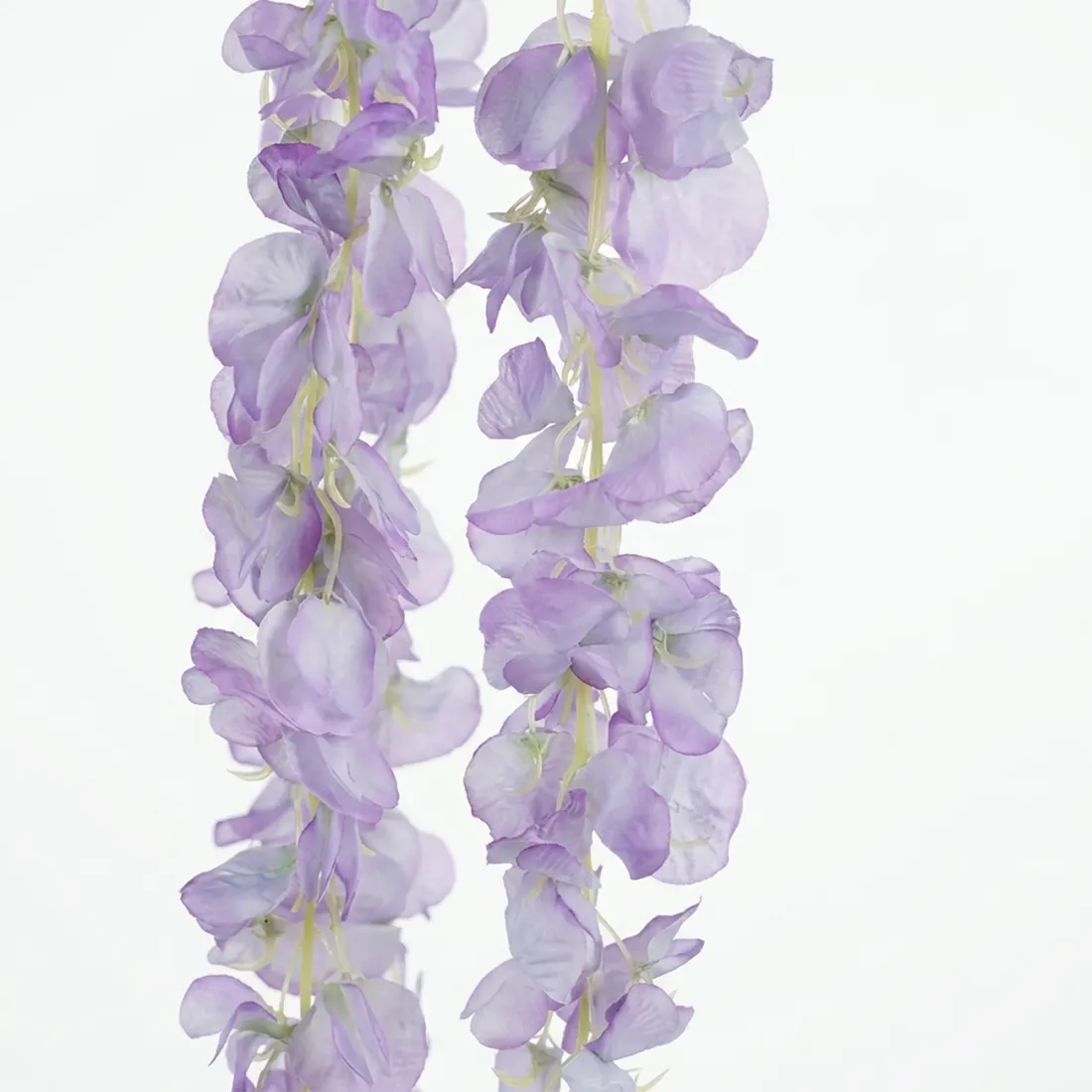 Tige GLYCINE 3 chutes 60 cm - détails fleurs
