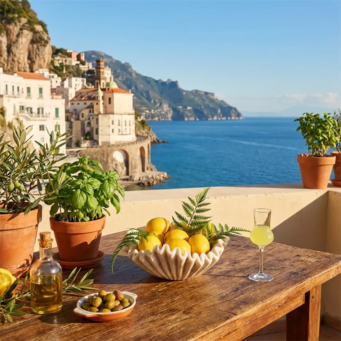 CITRON artificiel 8 cm sur une table