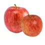 POMME artificielle rouge 8 ou 9 cm