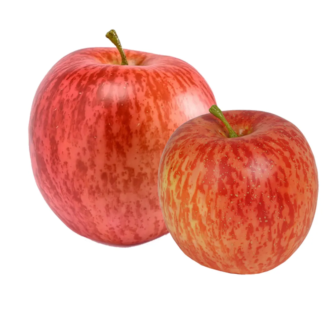 POMME artificielle rouge 8 ou 9 cm