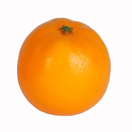 ORANGE artificielle décorative 8 cm