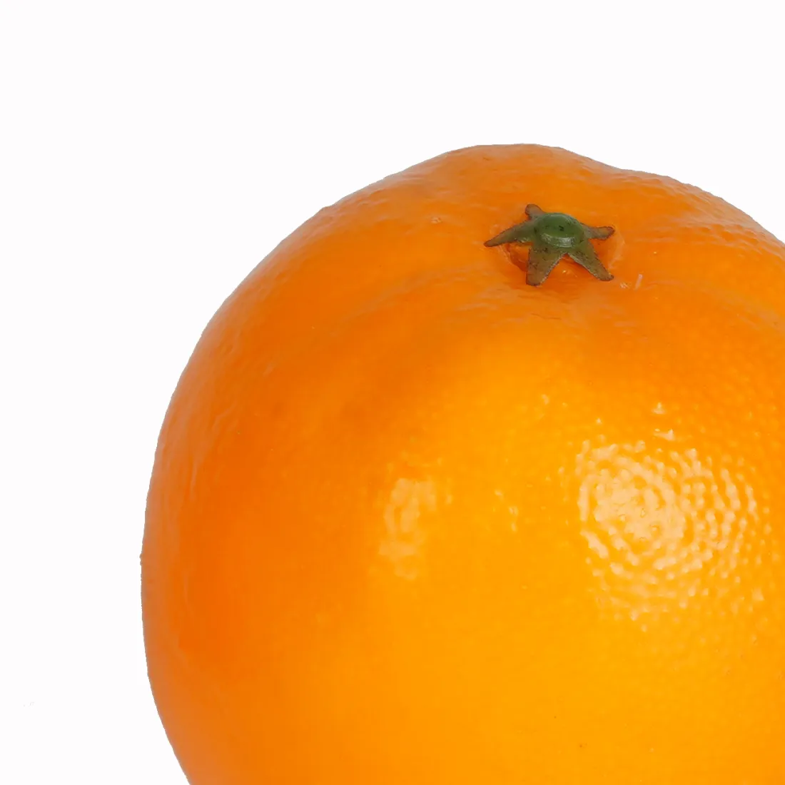 ORANGE artificielle décorative 8 cm - détail