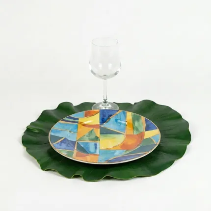 set de table feuille nenuphar diam 40 cm