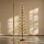 Arbre lumineux led extérieur effet clignotant 150 cm dans un interieur