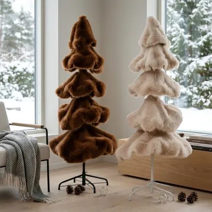 SAPIN fausse fourrure 130 cm