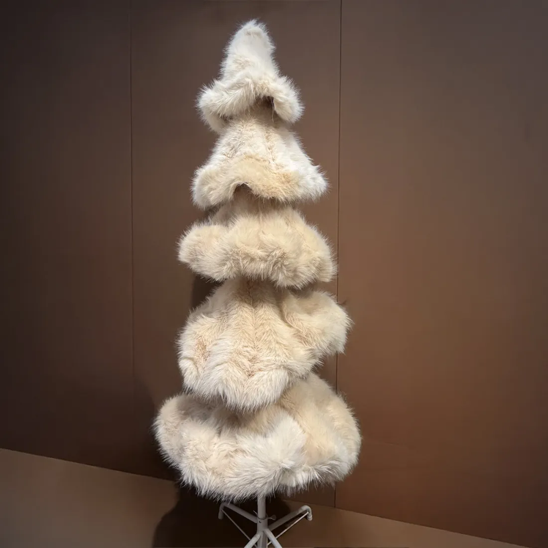 SAPIN fausse fourrure 130 cm