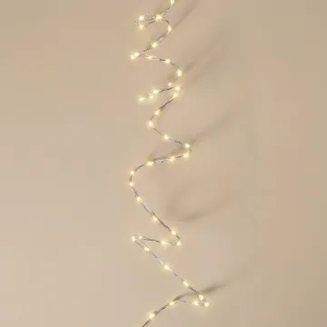 Guirlande électrique micro LED 159 cm piles