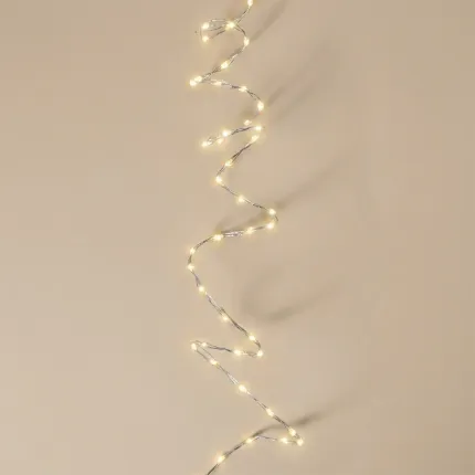 Guirlande électrique micro LED 159 cm piles