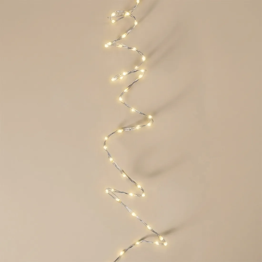 Guirlande électrique micro LED 159 cm piles