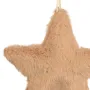 ETOILE artificielle fourrure 13 cm par 2 pièces caramel - détail