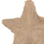 ETOILE artificielle fourrure 13 cm par 2 pièces beige - détail