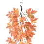 guirlande ERABLE artificiel (aralia)  180 cm automne - accroche