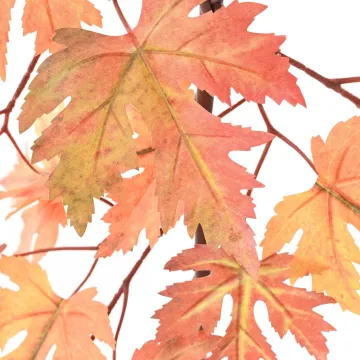 guirlande ERABLE artificiel (aralia)  180 cm automne - feuille
