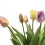 botte de 5 TULIPES artificielles 31 cm