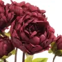 bouquet de PIVOINE artificielle 50 cm bourgogne