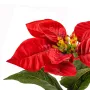 POINSETTIA artificiel 15 cm en pot - rouge détail