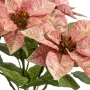 POINSETTIA artificiel 45 cm en pot - détail fleurs