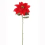 POINSETTIA artificiel grande taille (Etoile de Noël) 80 cm en tige