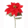 POINSETTIA artificiel grande taille (Etoile de Noël) 80 cm