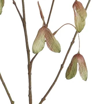 Branche de graines d'érable artificielle 100 cm - détail gousse