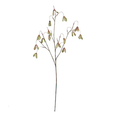 Branche de graines d'érable artificielle 100 cm en tige