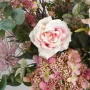 bouquet artificiel pastel 60 cm - détails rose